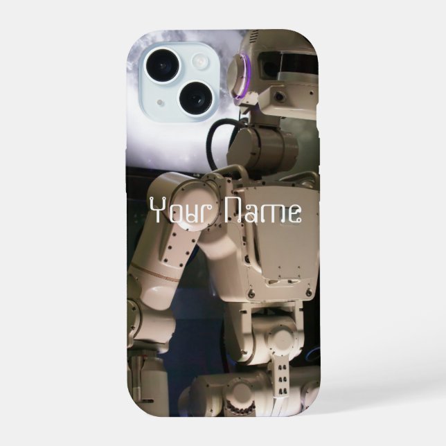Robot iPhone 15 Case (Back)