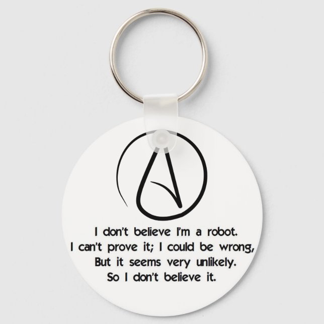 Robot Logic Key Ring (Front)