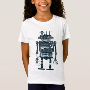 Robot Made of Retro Analogue Equipment T-Shirt