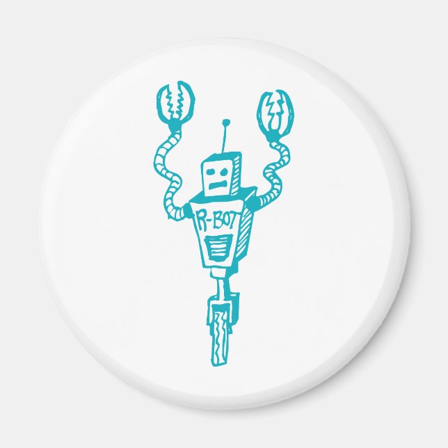 robot magnet (Front)