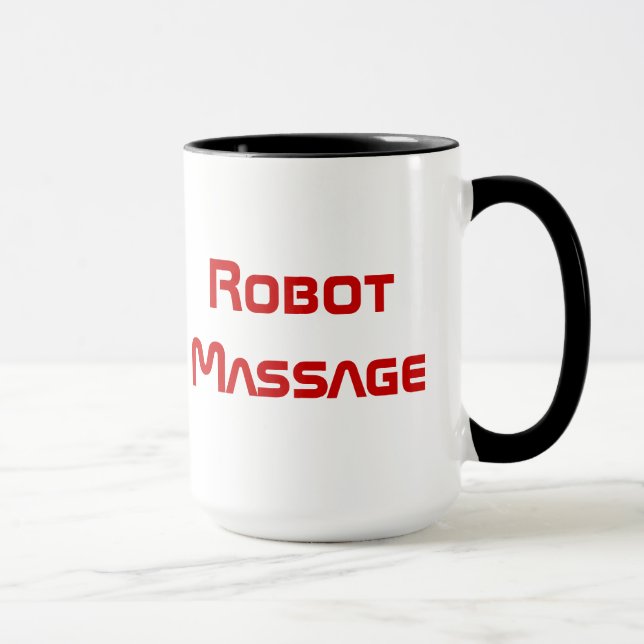 Robot Massage Mug (Right)