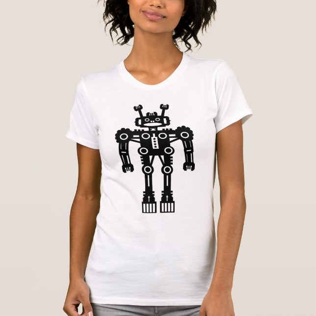 Robot Mk I - Customised T-Shirt (Front)