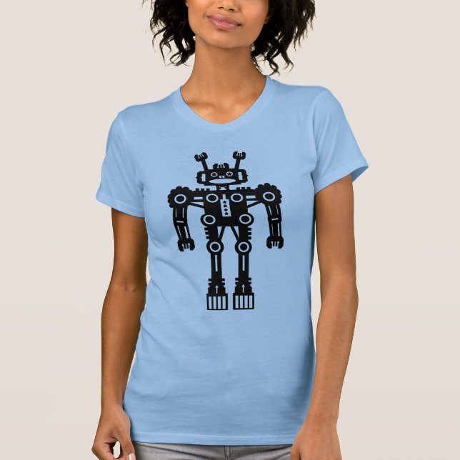 Robot Mk I - Customised T-Shirt (Front)