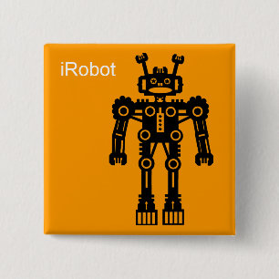 Robot Mk I (iRobot) - Orange 15 Cm Square Badge