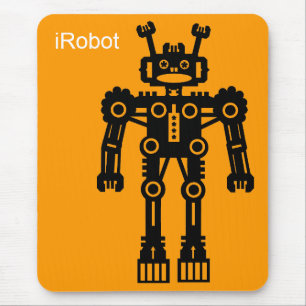 Robot Mk I (iRobot) - Orange Mouse Pad