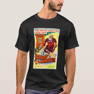 Robot Monster Halloween Horror Sci Fi Ape Outer Sp T-Shirt