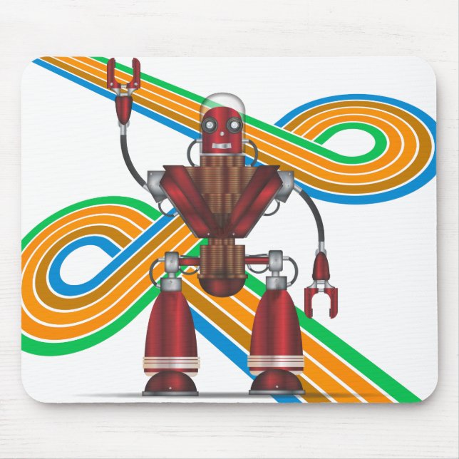 Robot Mouse Pad (Front)