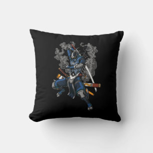 Robot Ninja Samurai Warrior Martial Arts Cushion