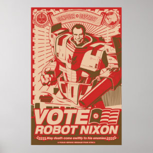 Robot Nixon - All Hail Robot Nixon Poster