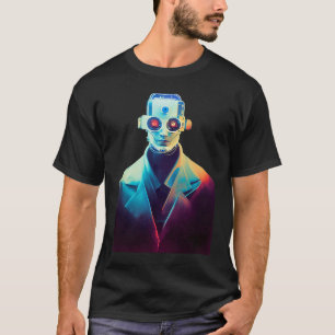 Robot or Man in a Brave New World T-Shirt