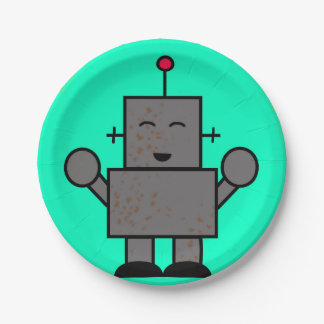 Robot Paper Plates