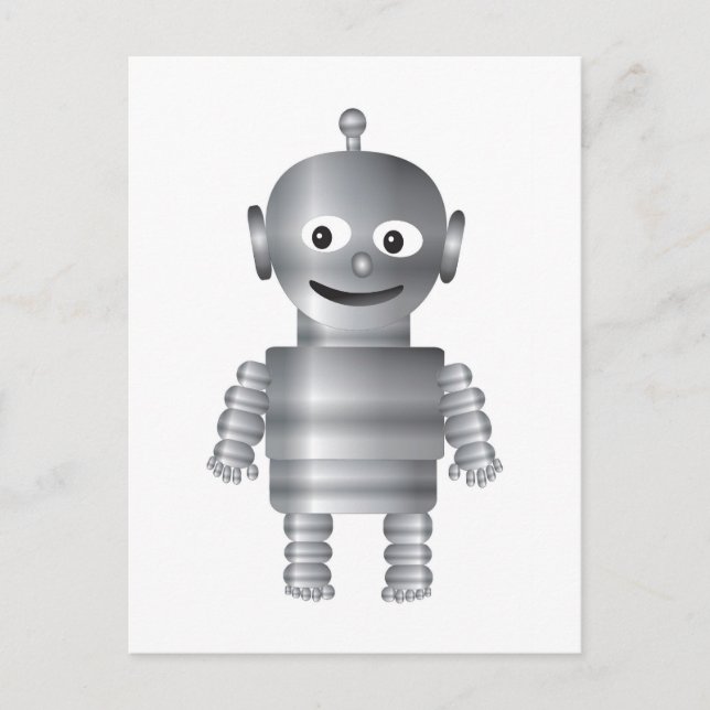 Robot Postcard (Front)
