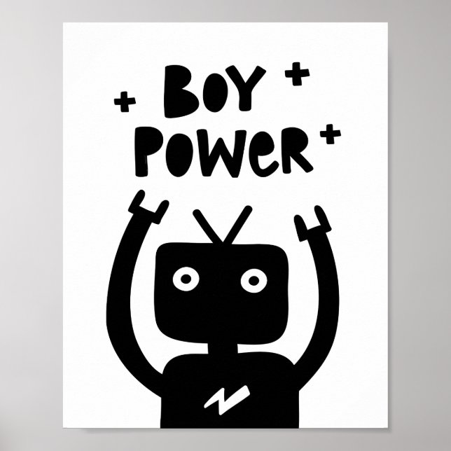 Robot power poster (Front)