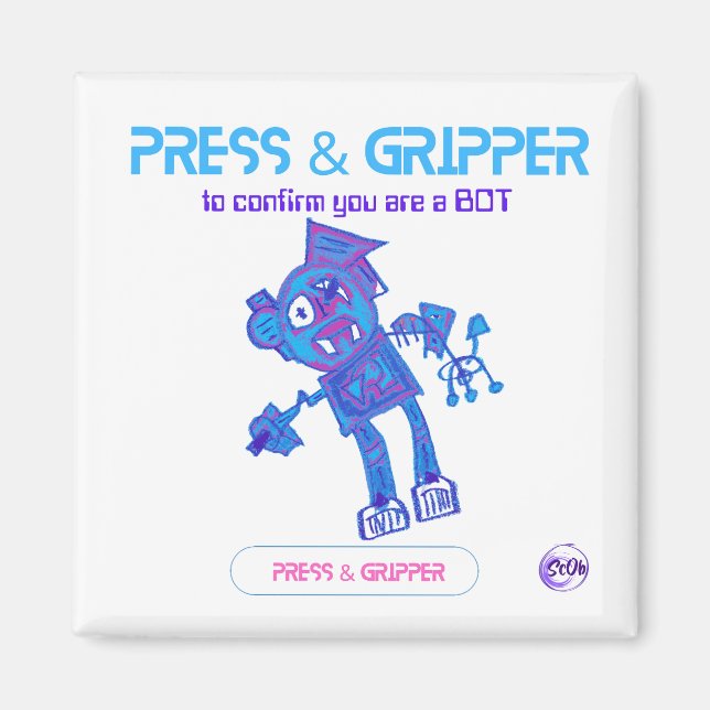 Robot Press & Gripper Magnet (Front)