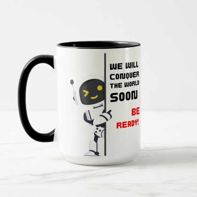 ROBOT QUOTE MUG (Left)