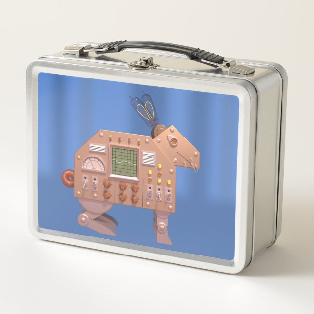 Robot Rabbit Lunchbox (Front)