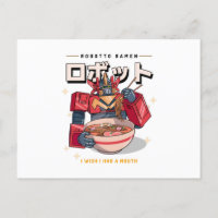 Robot Ramen - I Wish I Had a Mouth...