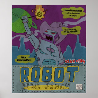 Robot Rebel RanchEd Edd n Eddy Poster