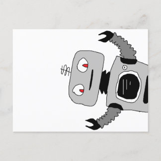 Robot Robot Postcard
