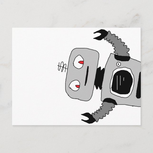 Robot Robot Postcard (Front)