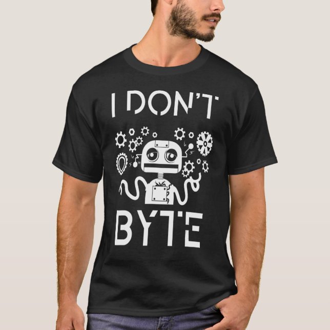 Robot  Robotics Engineer Ai Technology Cyborg Mach T-Shirt (Front)