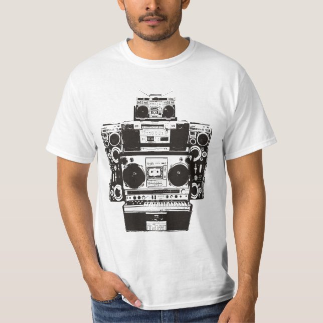 Robot Rock Beatbox T-Shirt (Front)