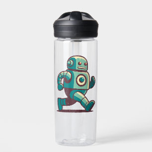 Robot Runner Water Bottle