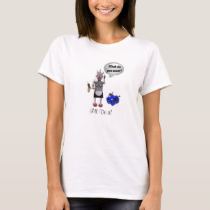 Robot Service Customisable T-Shirt