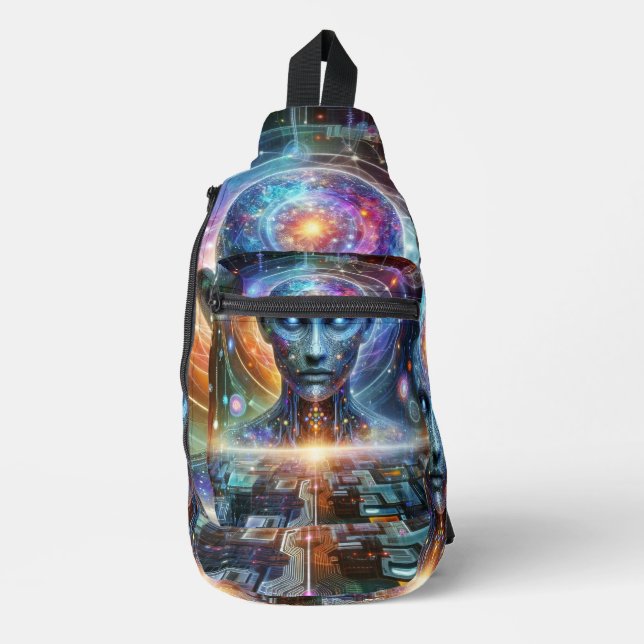 robot sling bag (Front)
