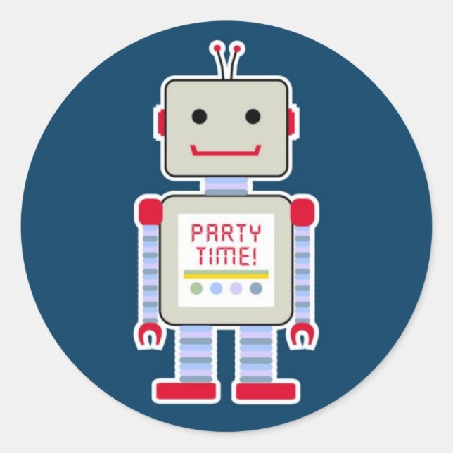Robot Stickers (Front)