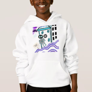 Robot tee kids love droid sci fi