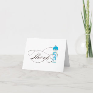 Robot Thank You Card