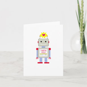 Robot Thank You Cards
