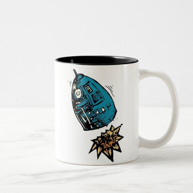 Robot Three mug (Right)