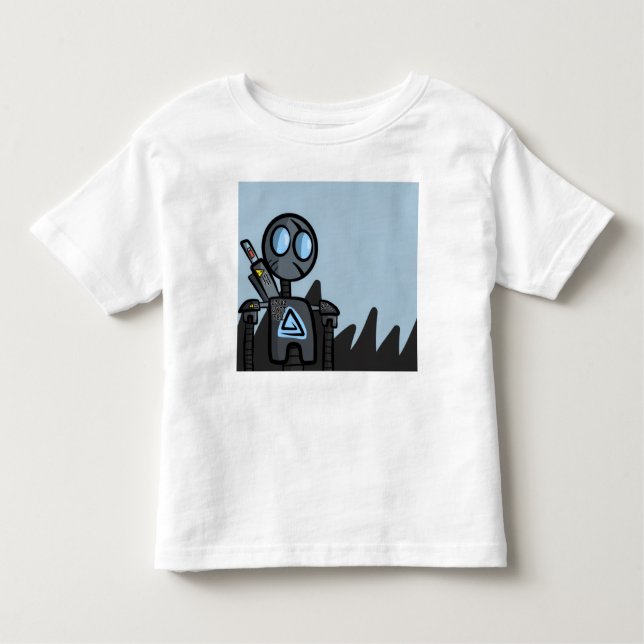 Robot Toddler Shirt (Front)