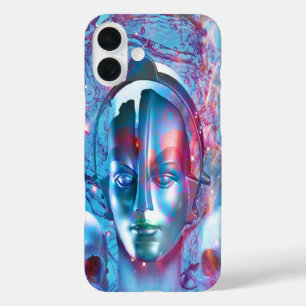 Robot Transcendence iPhone 16 Plus Case