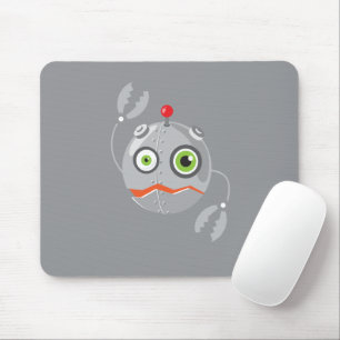 robot troll mouse pad