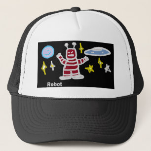 Robot Trucker Hat