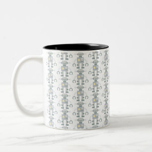 robot Two-Tone coffee mug