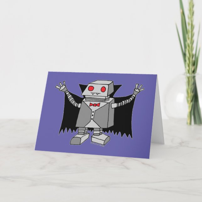 Robot Vampire Card (Front)