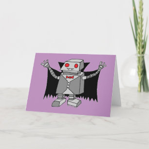 Robot Vampire Card