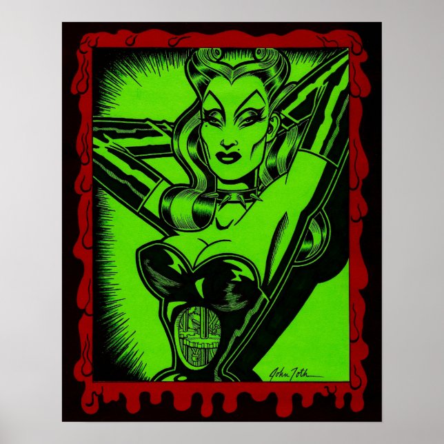 Robot Vampire Vixen Poster (Front)