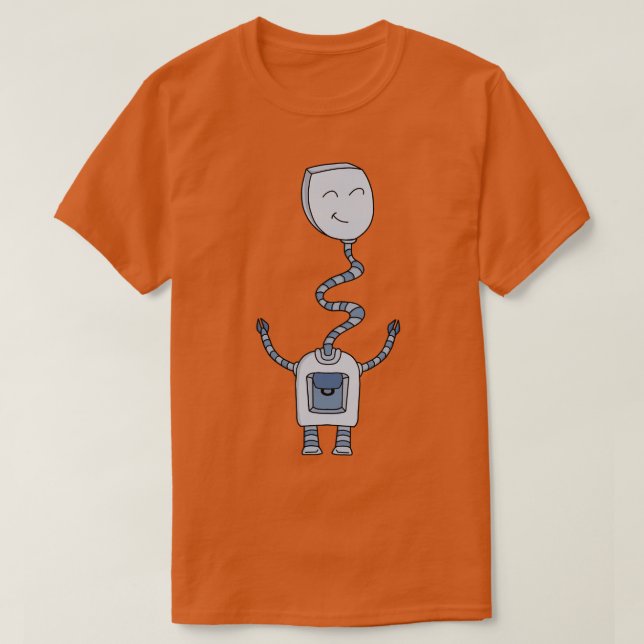 Robot with a long neck T-Shirt (Design Front)
