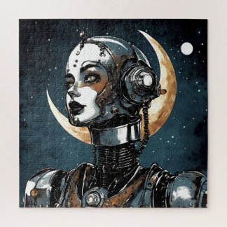 Robot Woman III Jigsaw Puzzle