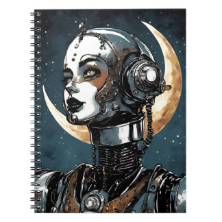 Robot Woman III Notebook