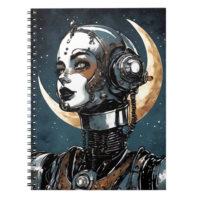 Robot Woman III Notebook (Front)