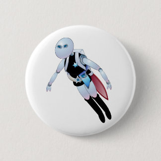 Robotic Cops 2099 6 Cm Round Badge