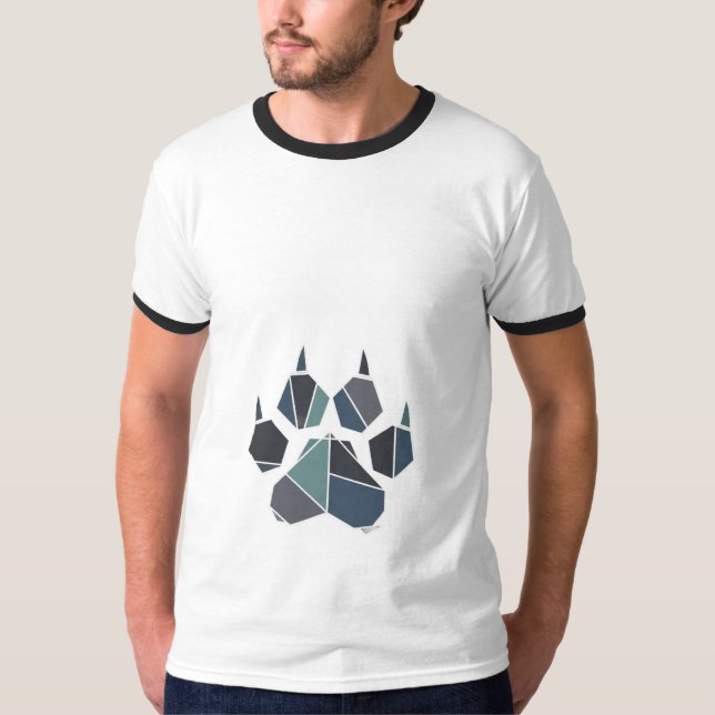 Robotic Dog Paw T-Shirt (Front)