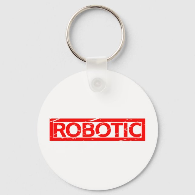 Robotic Stamp Key Ring (Front)