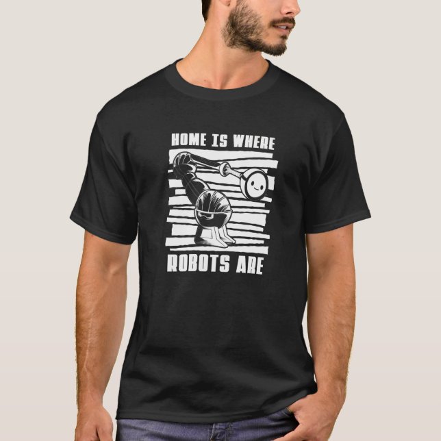 Robotics Artificial Intelligence - Ai Robots Premi T-Shirt (Front)